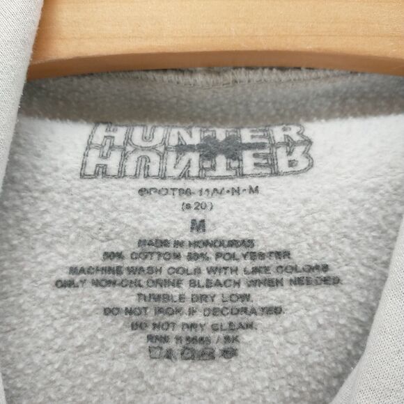 Hunter X Hunter Mens Hoodie Sweatshirt White Medium Long Sleeve Polycotton Anime - Picture 13 of 16